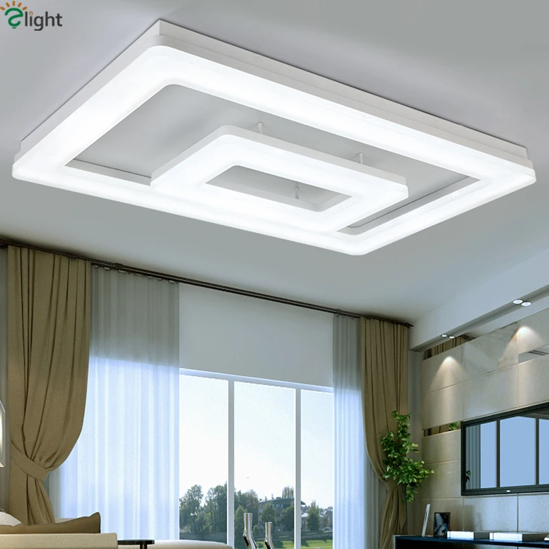 Us 268 34 39 Off Modern Minimalism Remote Control Dimmable Led Ceiling Light 2 Layers Matte White Metal Thick Acrylic Living Room Lighting In Us 268 34 39 Off Modern Minimalism Remote Control Dimmable Led Ceiling Light 2 Layers Matte White Metal Thick Acrylic Living Room Lighting In