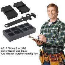 New AR15 Strong 3 In 1 Tool Set Lower Upper Vise Block And Wrench Portable Outdoor Tactical Hunting Tools Accessories