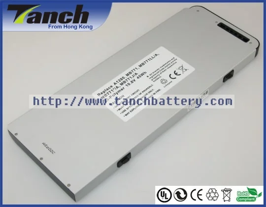 

Laptop batteries for APPLE MB771 MacBook 13" MB467/A MB466 CH/A, MB467J/A MB467X/A 11.1V 6 cell