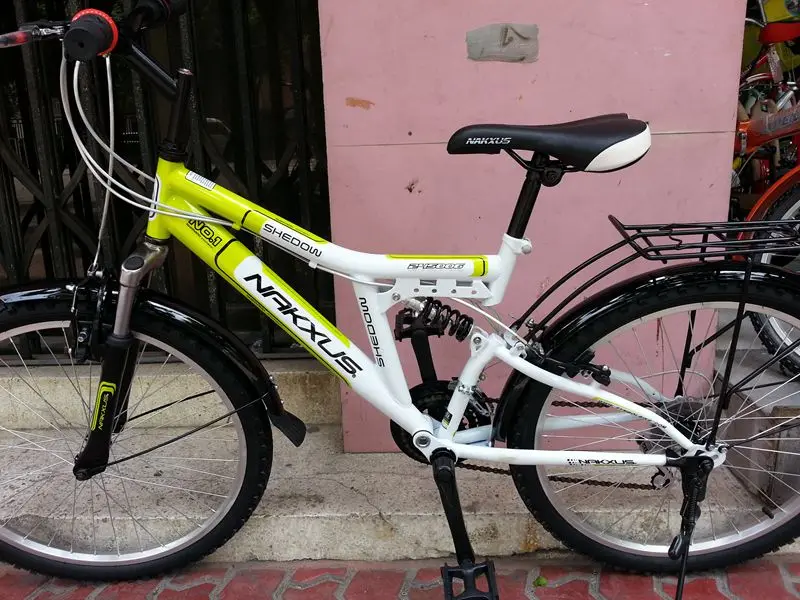 Nakxus 24s006-1 green mountain bike 18 24 steel frame bicycle - AliExpress  Sports \u0026 Entertainment