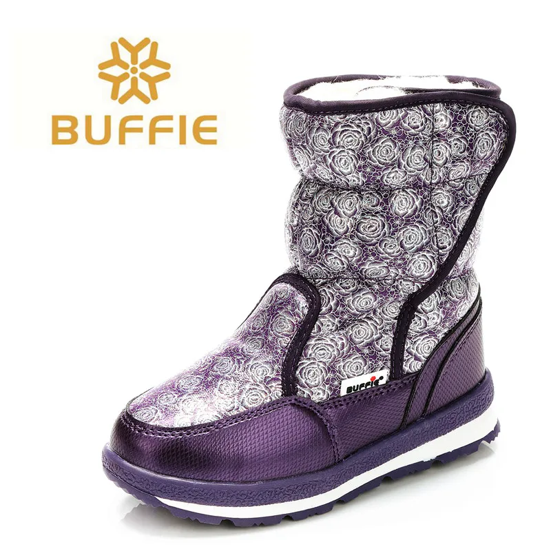 purple snow boots womens