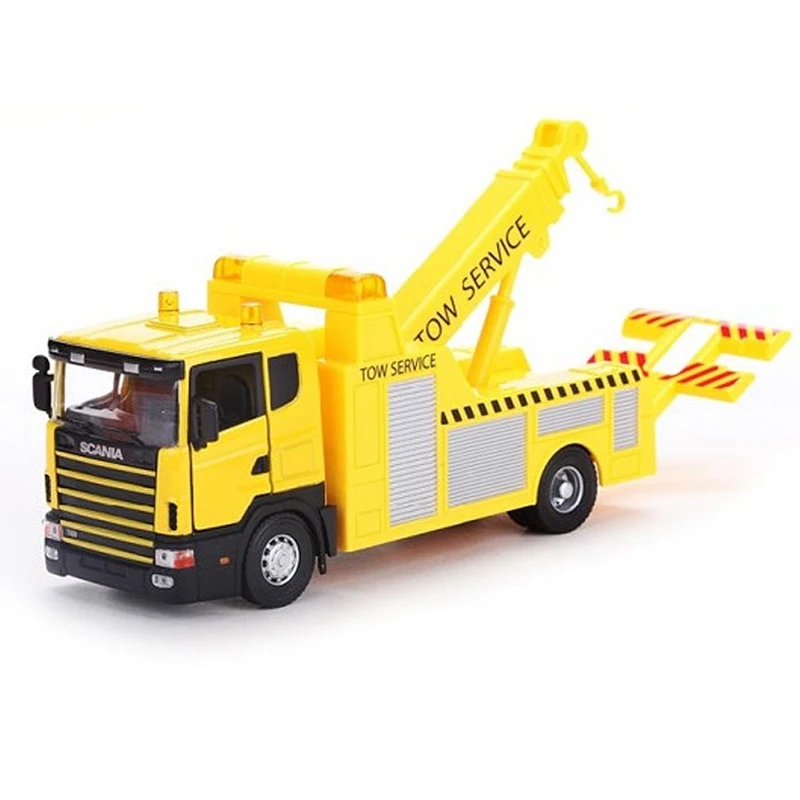 高品質スカニアおもちゃレッカー車レッカー車両合金トラックモデルとしてギフト用男の子子供 Truck Model Toy Tow Truckscania Toys Aliexpress