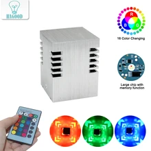 3 Вт RGB AC85 265V современный прозрачный алюминиевый светодиодный
