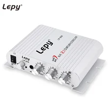 Lepy LP-838 HiFi 2.1 Power Amplifier MP3 Radio Audio Stereo Amplificador Bass Speaker Booster Player for Car Motorbike Phones