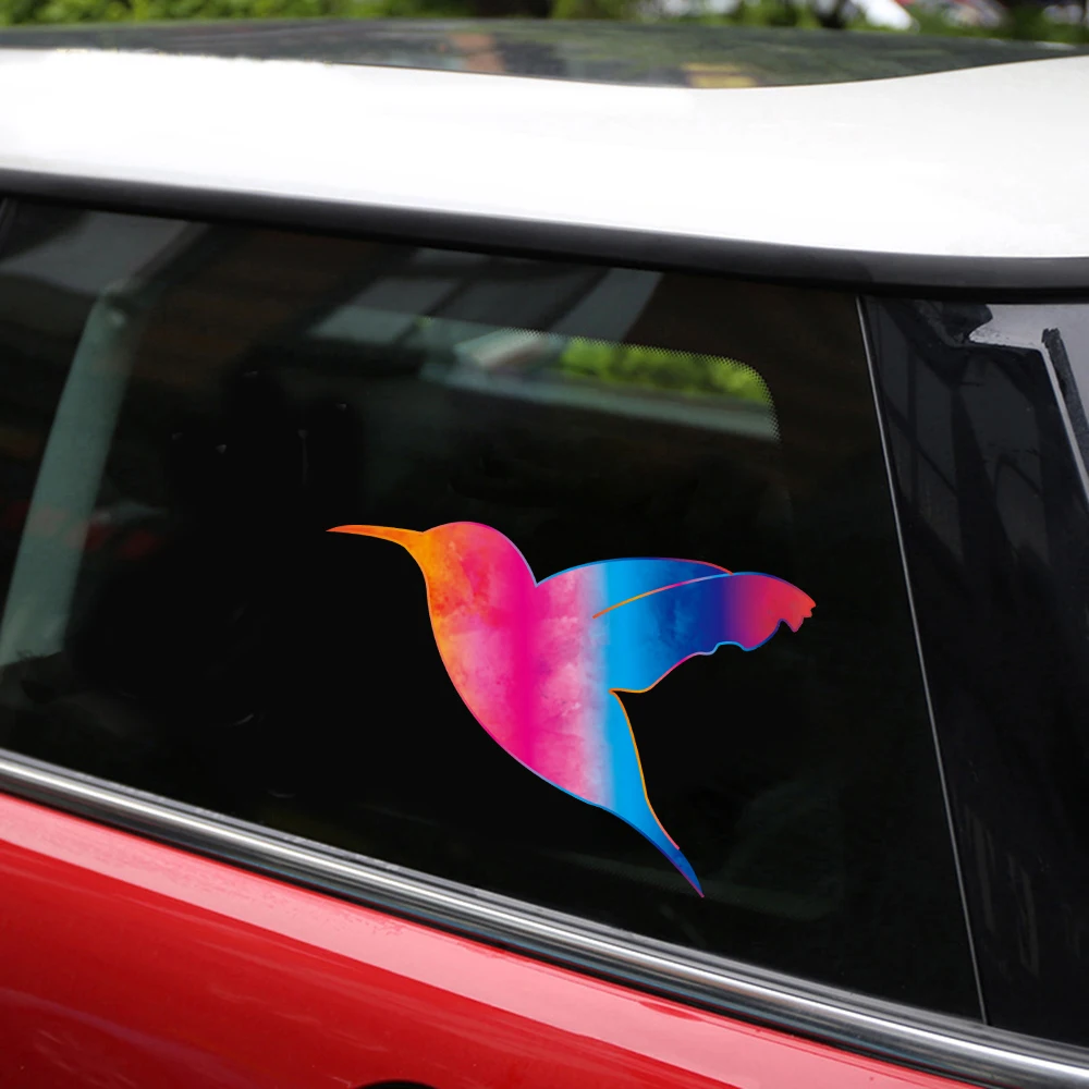 

New Removable & Reusable Sticker A Pretty Love Bird Car Stickers and Decals Home Car Styling Body Window Decoration Accessories