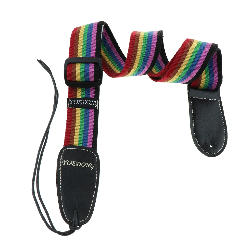 Tooyful Durable Cotton Ukulele Strap Hawaii Guitar Belt Musical Instrument Perform Accessory