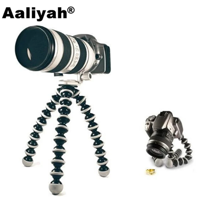 

Aaliyah Large Octopus Tripod Flexible Stand Monopod Gorillapod Mobile Phone Gopro Hero 4/3 mobile phone digital SLR camera