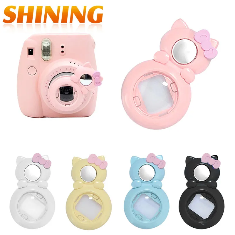 

Fujifilm Instax Mini 7s 8 Close Up Lens Hello Kitty Self-portrait Mirror For Mini 7s 8 Camera Pink Yellow Blue White