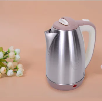

electric kettle 2L Food grade 304stainless steel fast Automatically cut off 1500W Heat preservation portable