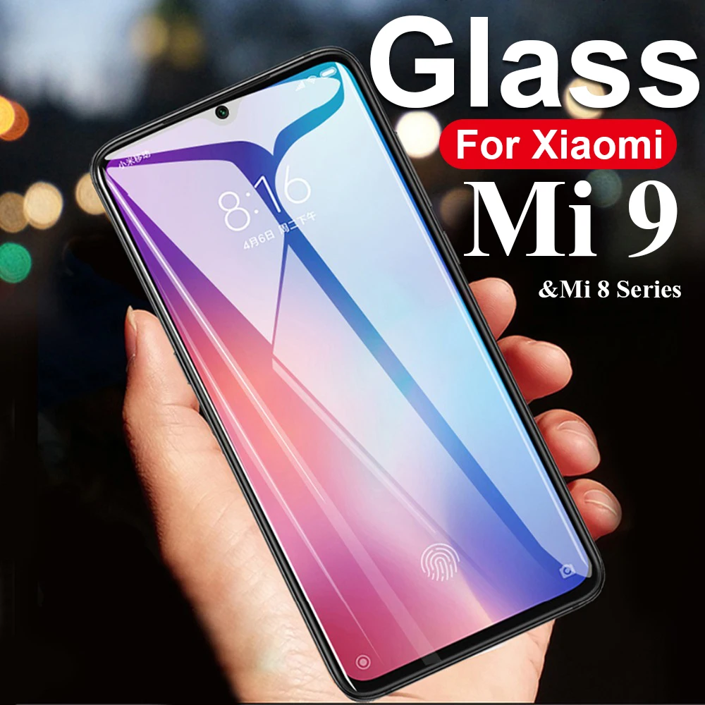 Защитное стекло закаленное для xiaomi mi 9/mi 8 lite/light pro/mi8/8 lite/8pro/mi9 | Мобильные телефоны