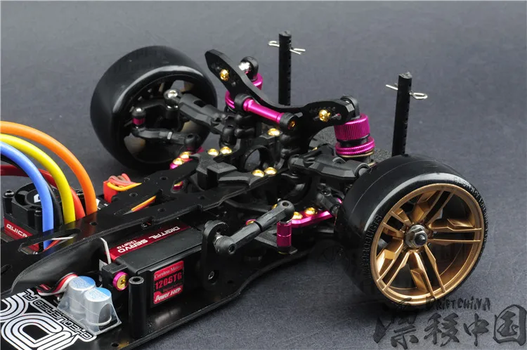 RC автомобильный комплект 3 RACING CS D4 4WD Drift Frame Pro Pack с бесплатной батареей