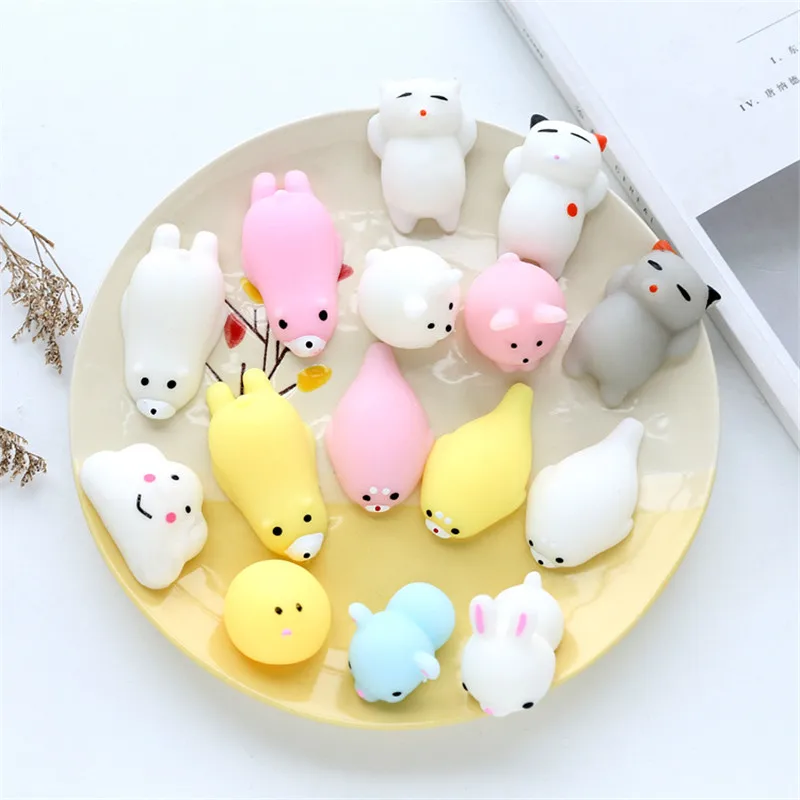 bilder für 15/Lot DIY Handy Ständer Zubehör Halter Teile Kawaii Kaninchen Katze Silikon Squishy Langsam Steigenden Tier Squeeze Prise spielzeug bilder für 15/Lot DIY Handy Ständer Zubehör Halter Teile Kawaii Kaninchen Katze Silikon Squishy Langsam Steigenden Tier Squeeze Prise spielzeug
