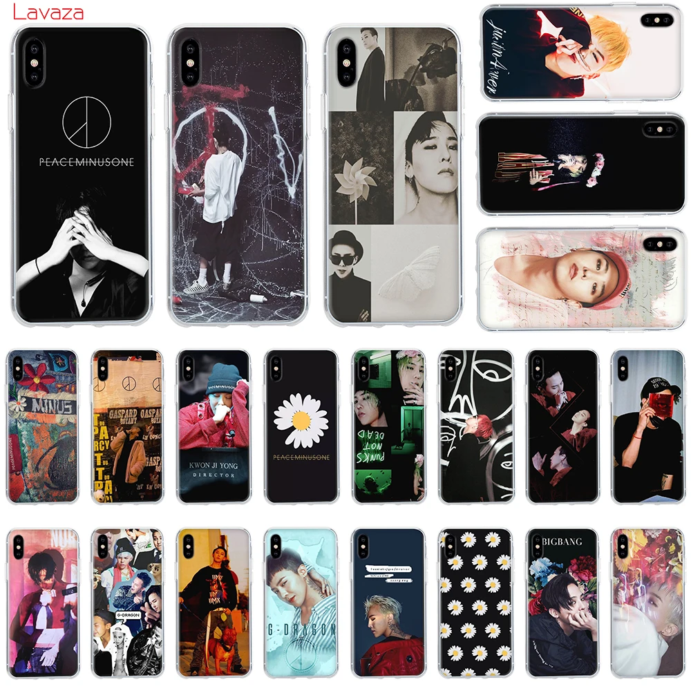 Твердый чехол для телефона Lavaza G dragon peaceminusone Apple iPhone 6 6s 7 8 Plus X 5 5S SE чехлы XS Max