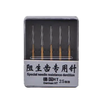 

5pcs/box Dental High Speed Drills Tungsten Steel Carbide Dental Burs Bits Tooth Extraction Burs for Dentist 25mm 28mm German HT