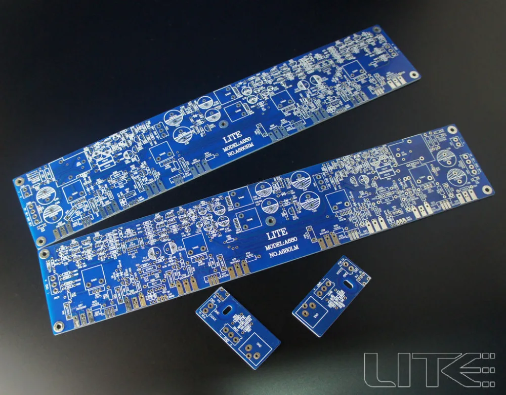 LITE A680 PCB полностью сбалансированная схема Усилитель мощности доска пустая плата PCB