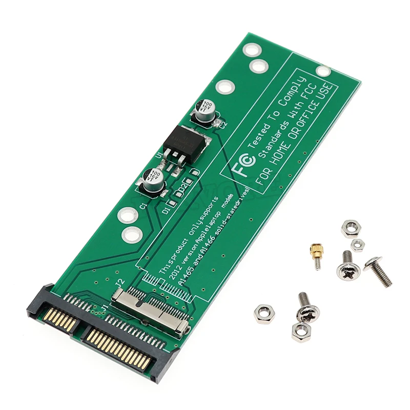 Оптовая продажа для Apple MacBook Air 2010 2011 SSD 12 + 6 pin SATA 22 контактный адаптер конвертер