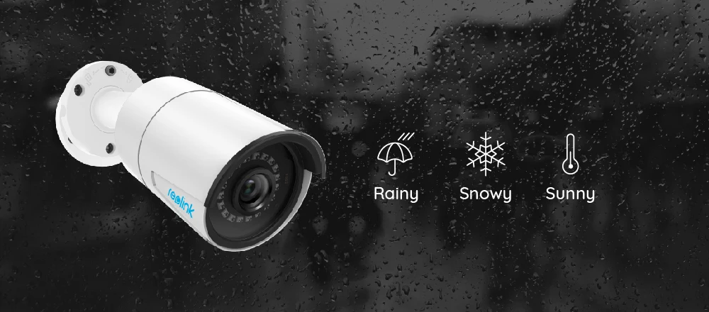 Reolink, RLC-410, PoE, ip-камера, 5MP, HD, для улицы, водонепроницаемая, инфракрасное, ночное видение, для безопасности, видеонаблюдение, без слота для SD карты