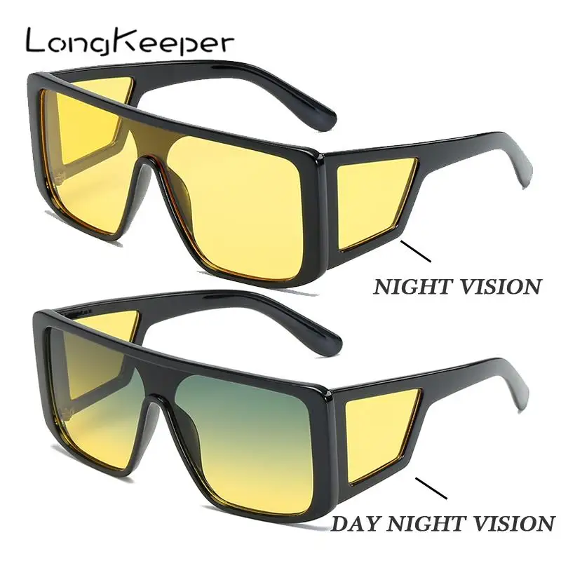 Мужские и женские солнцезащитные очки LongKeeper ночного видения UV400|Мужские очки| |