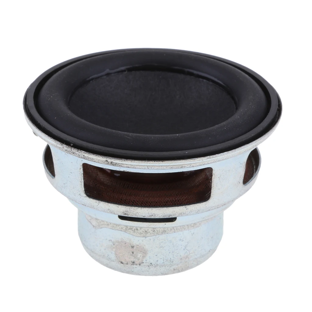 

New 45mm 8W Full Range Audio Speaker Stereo Sound Black Replacement fit for most audio speaker accessories