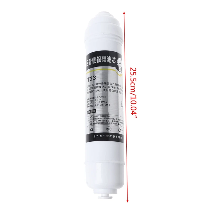 T33 Carbon Ultrafitration Membrane Cartridge Water Filter Replacement T33 Carbon Ultrafitration Membrane Cartridge Water Filter Replacement