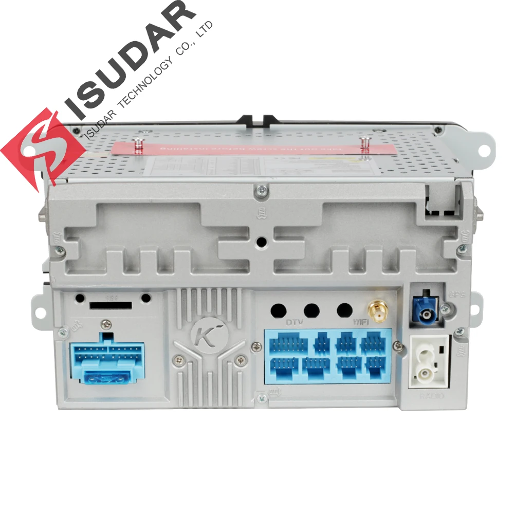 Isudar reproductor Multimedia Android 8,0 GPS 2 Din Car Audio Radio Auto para VW/Volkswagen/POLO PASSAT/Golf Octa-core Radio FM IPS - 5