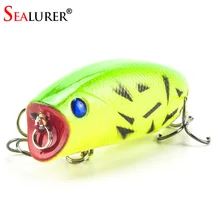 1PCS 3D Eyes Lifelike font b Fishing b font Lure 5 5cm 11g 8 Hooks Pesca