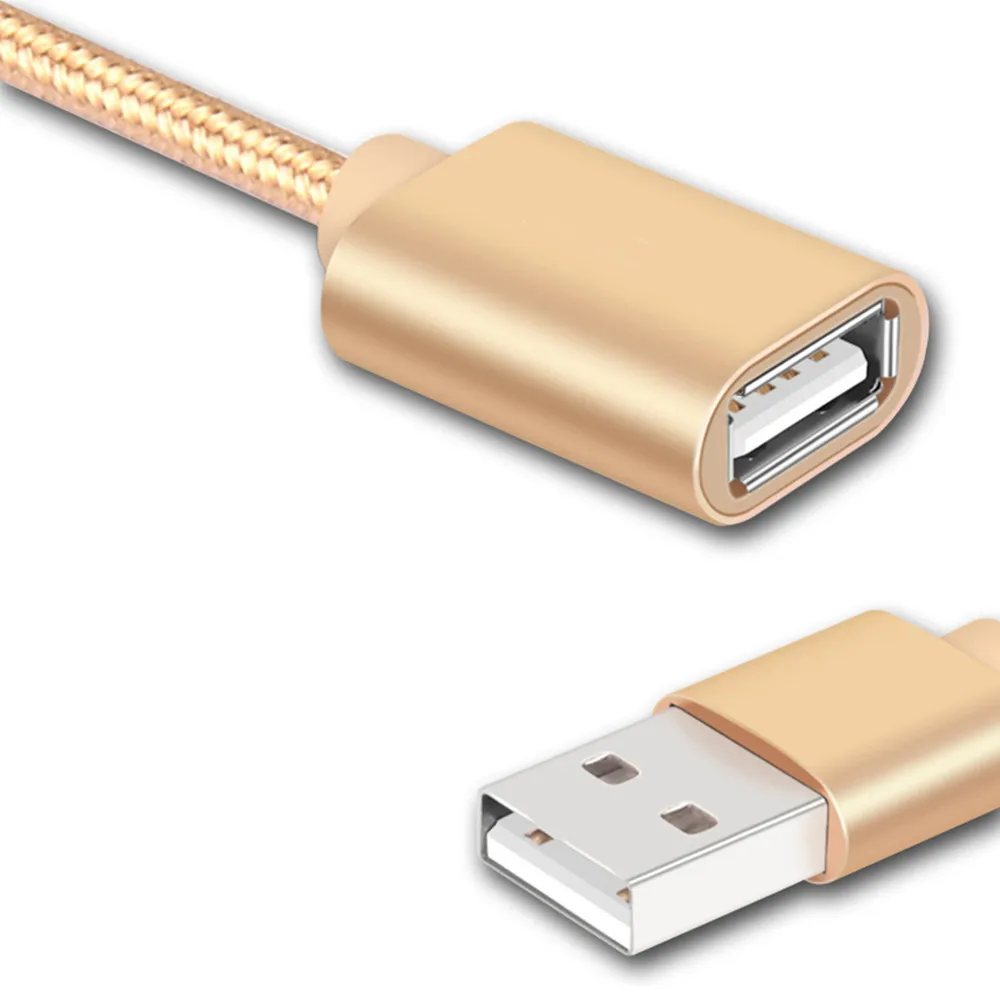 USB 2,0 кабель-удлинитель папа-мама 0,5 м 1 м 2 м 3 м соединительная линия для ПК ноутбук U диск мышь USB удлинитель