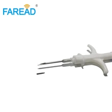 x1000pcs 134,2 кГц 1,4*8 мм стерильный пакет микросхема шприц для большой рыбы животных бирка