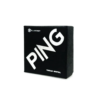 Ping by Tobias Dostal (Gimmick + online instruct)-Монета фокусы, ментализм, сцена, крупным планом, улица, аксессуары, иллюзия, трюк