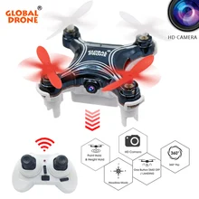 Global GW009C-1 Mini Drone Drone com Câmera RC Helicóptero Quadrocopter Altitude Hold Drones com Câmera HD VS JJRC H36 E59
