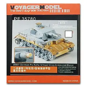 

KNL HOBBY Voyager Model PE35780 World War II German Army IV tank A type of enhanced armor basic transformation pieces