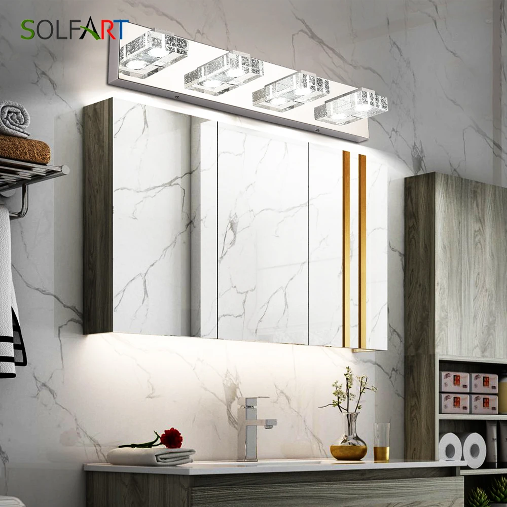 الحديثة جدار الحمام الغرور أضواء الشمعدان مصباح غرفة النوم الحمام الغرور أضواء Luminaria الصناعية Abajur بريقا الحديثة جدار الحمام الغرور أضواء الشمعدان مصباح غرفة النوم الحمام الغرور أضواء Luminaria الصناعية Abajur بريقا