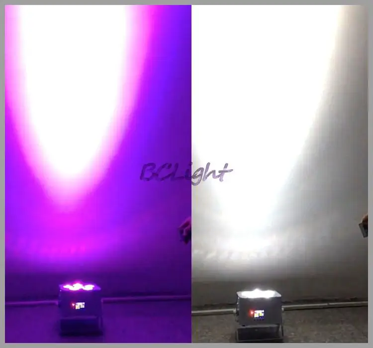  2015 Newest 6*18W RGBWA UV Wireless dmx led par lights/battery powered led wireless IR control uplights
