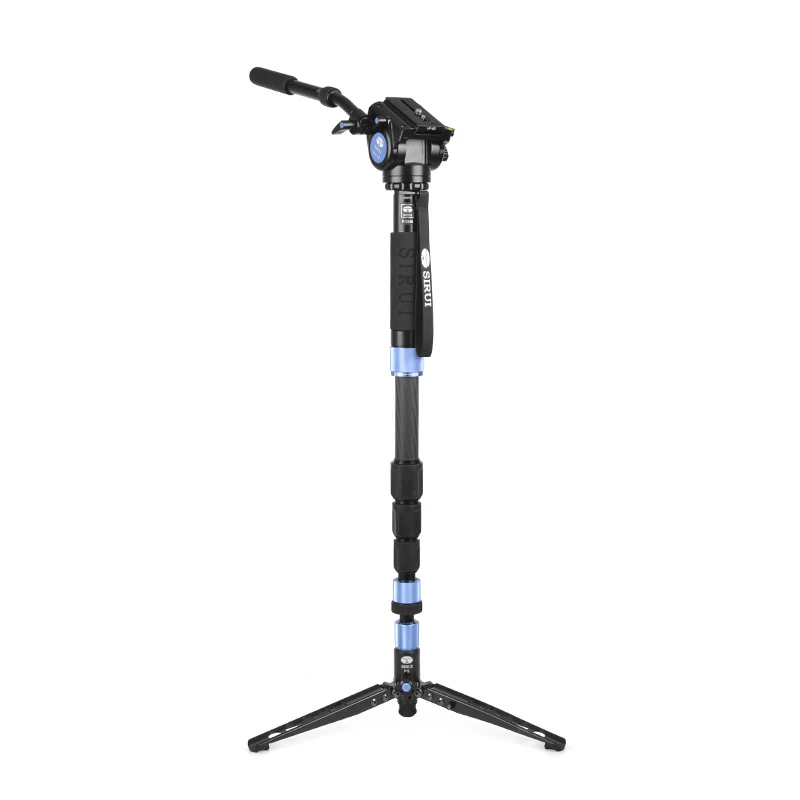

P-424S P424S+VH10 for Digital SLR Camera Lightweight Max 202cm 12kg High Camera Tripod Leg+Head Kit Sirui