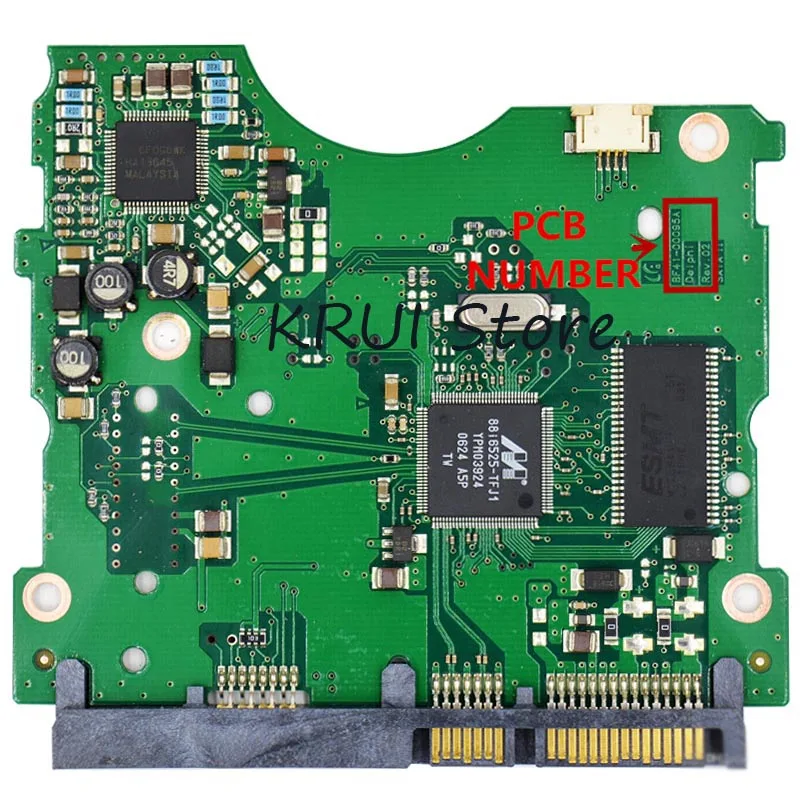 

free shipping HARD DRIVER PCB BOARD /LOGIC BOARD /BOARD NUMBER:BF41-00095A DELPHI REV.02
