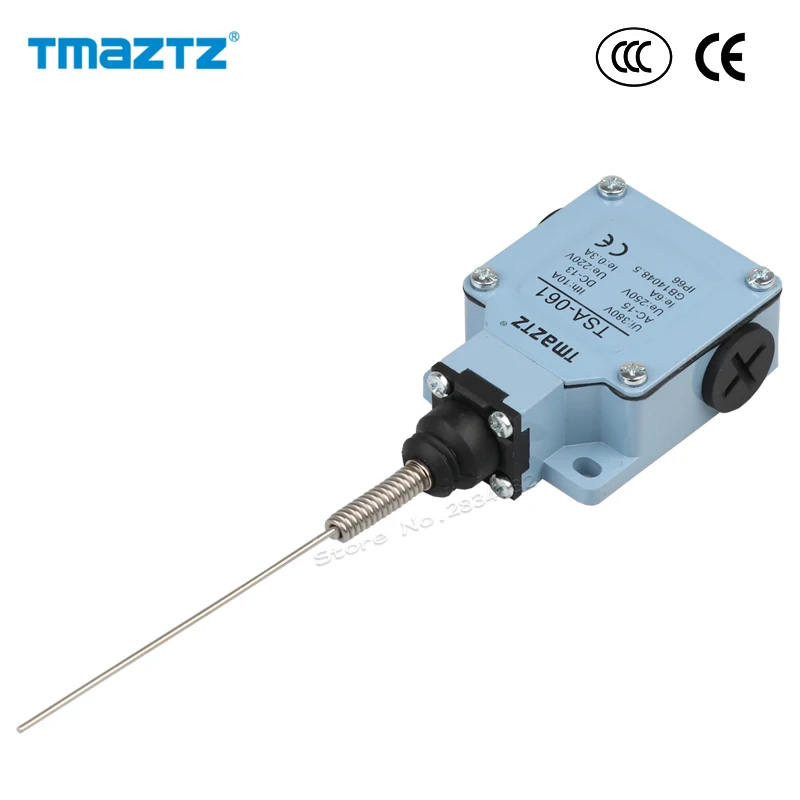 Концевой переключатель AC DC NO NC 380V 10A пружинная головка из Нержавеющей Стали