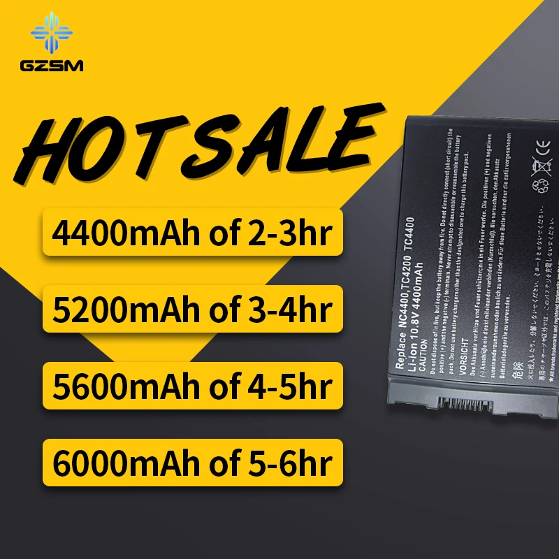 HSW 5200mAh 6cells new and replacement Laptop batteries For HP Notebook