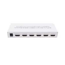 купить! Интеллектуальный коммутатор HDMI2.0 5 в 1 выход 4K 60 Гц HDR Функция настройки часов управления