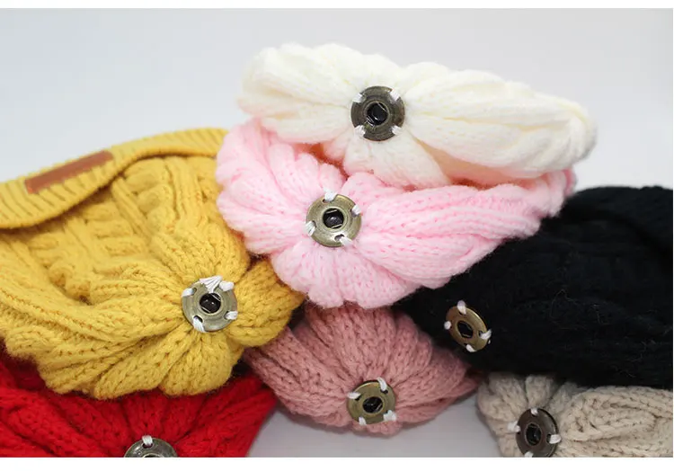 skullies beanies for kids fur ball cap winter hats children kidsboys girls pompom skullies beanies for kids (10)