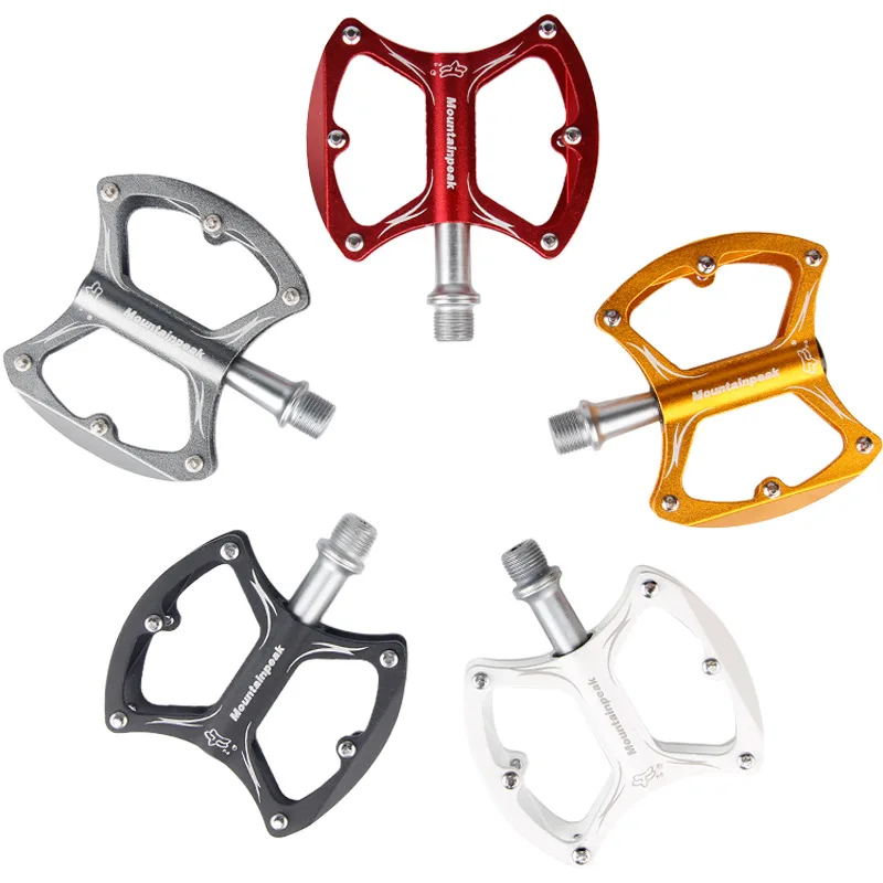 1 Pair Bicycle Pedal Aluminum Alloy BMX MTB Mountain Bike Pedals Slip