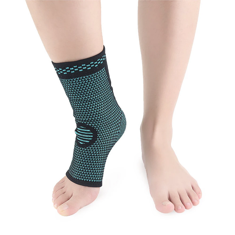 

1 PC Sports Knit Ankle Compression Socks Breathable Sweat-Absorbent Football Basketball Badminton Comfortable Versatile Ankle