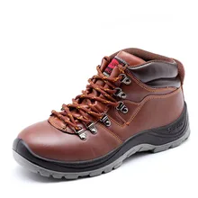 new arrive men’s big size steel toe caps work safety shoes spring autumn cow leather outdoors hiking tooling ankle boots protect