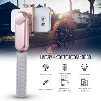 

Fancy 1-Axis Handheld Gimbal Smartphone Stabilizer for iPhone Samsung Huawei Xiaomi Smartphones for Live Show Selfie Video
