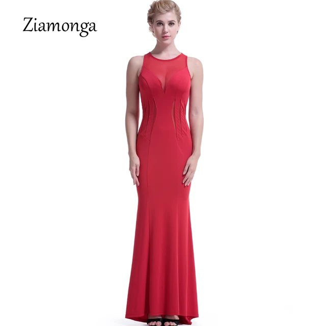 Aliexpress Com Buy Ziamonga Runway Design Floor Length Evening Party Long Dresses Women Sexy Bodycon Dress Sleeveless Mermaid Trumpet Maxi Dress