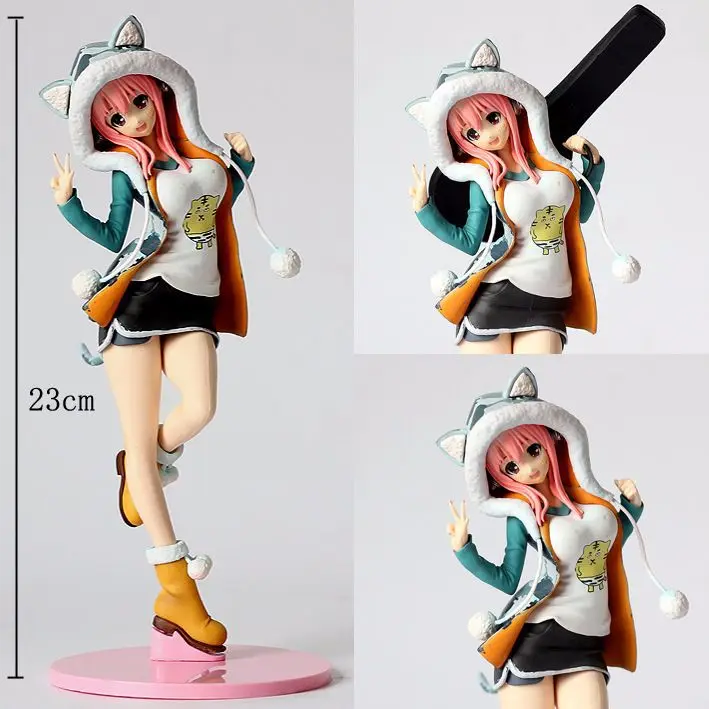 A TOY A DREAM FURYU SONICO Toys Figure Super Sonic Swimsuit Ver.Sexy PVC jeans Sonic Anime Figure Bikini Sexy Girl Action Figure (6)