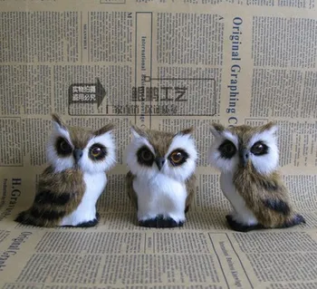 

eagle owl Bird An imitation innovative little owl birds for display photography props animal model home decoration crafts statue