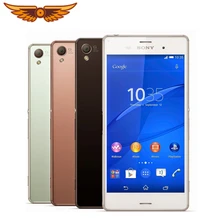 Разблокированный sony Xperia Z3/D6603 5,2 дюймов экран 20.7MP четырехъядерный Android OS 16 Гб rom 3 Гб ram