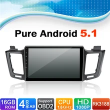 Pure Android 5.1.1 System Car DVD GPS Navigation System for Toyota RAV4 2013-2015