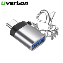 Type C OTG адаптер USB C штекер USB 3,0 Женский Синхронизация данных USB-C кабель type-C для Xiaomi huawei samsung Мышь Клавиатура