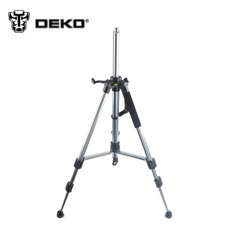 

DEKO 120cm Laser Level Tripod Nivel Laser Tripod Professional Carbon Tripod for Laser Level Aluminum Adjustable Tripod